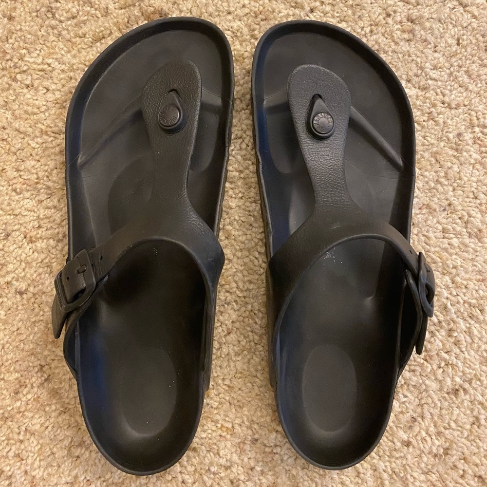Birkenstock Gizeh EVA sandal black size 40